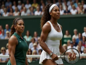 Wimbledon: L'emozionante sfida tra la giovane Maja Joint e la leggendaria Serena Williams