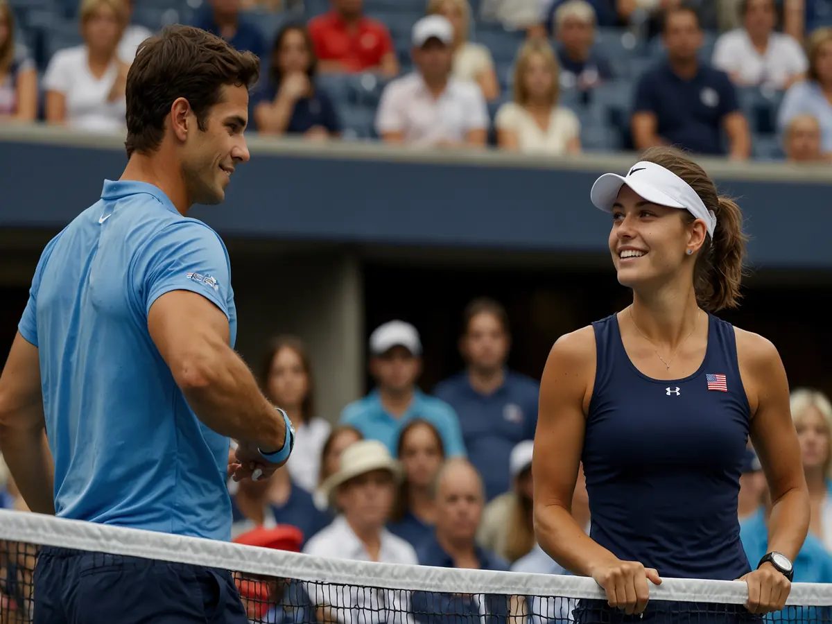 US Open: Musetti e Kalinskaya in Doppio Misto, Tre le Coppie con un Azzurro. Sinner e Alcaraz Restano Fuori